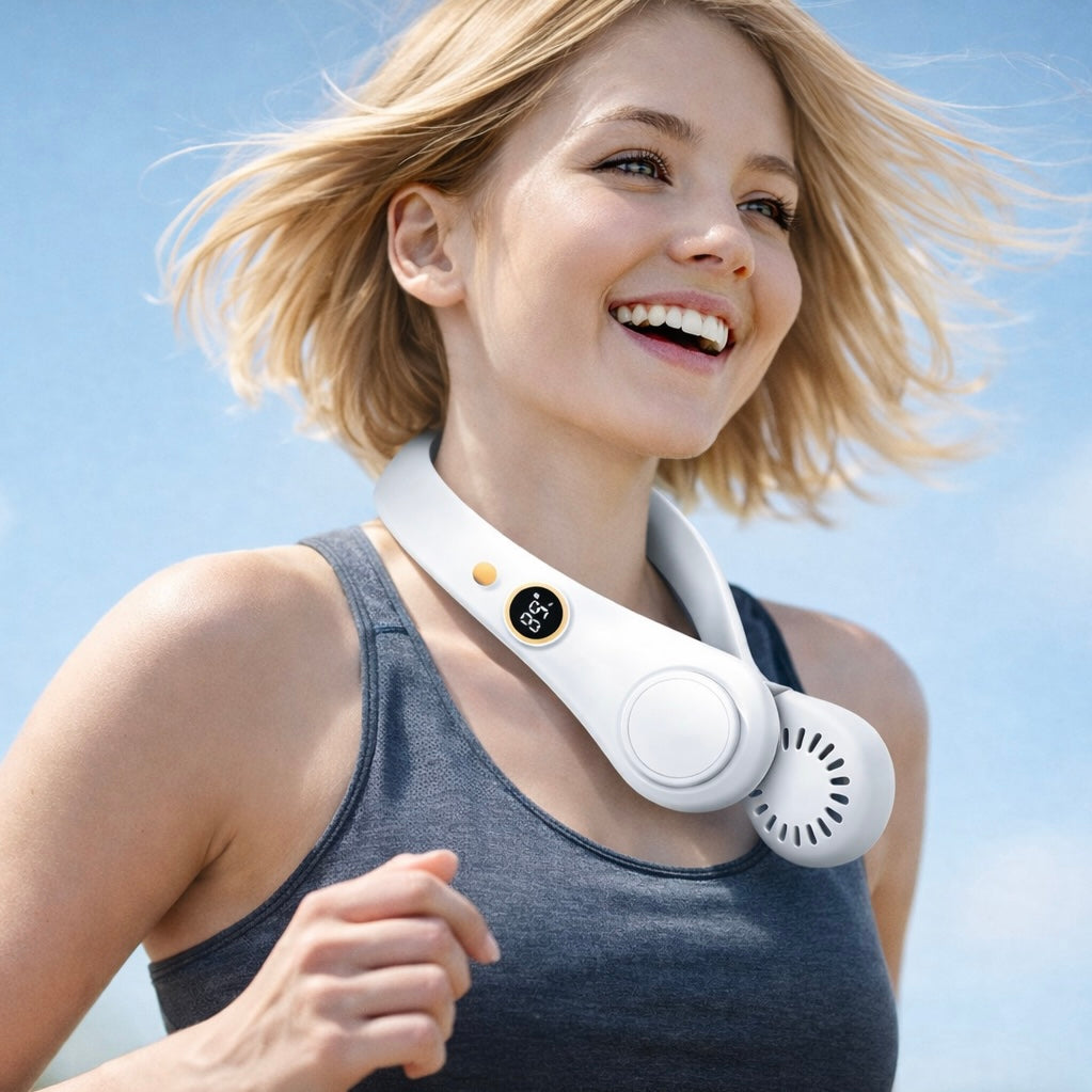 Portable Neck Fan Instant Cooling Anywhere